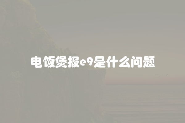 松下洗衣机风机故障