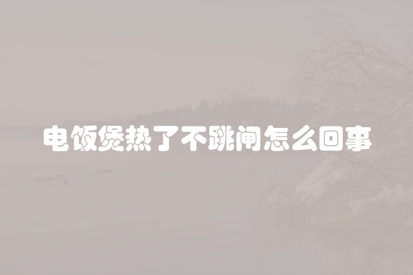 松下洗衣机风机故障