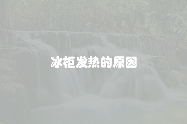 冰柜保鲜有水怎么处理