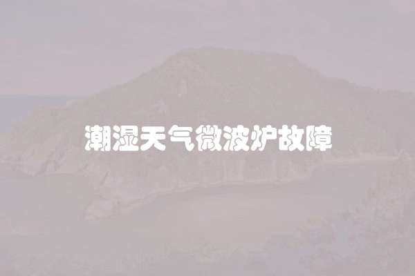 潮湿天气微波炉故障